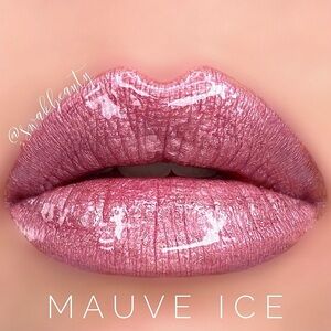 Lipsense Mauve Ice NEW Cool Lavender Purple Pink Frost Long Last Liquid Lipstick